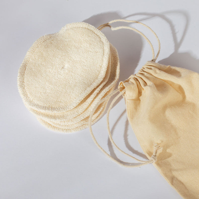 Hemptouch Reusable cotton pads + laundry bag 5.00 Items extra image