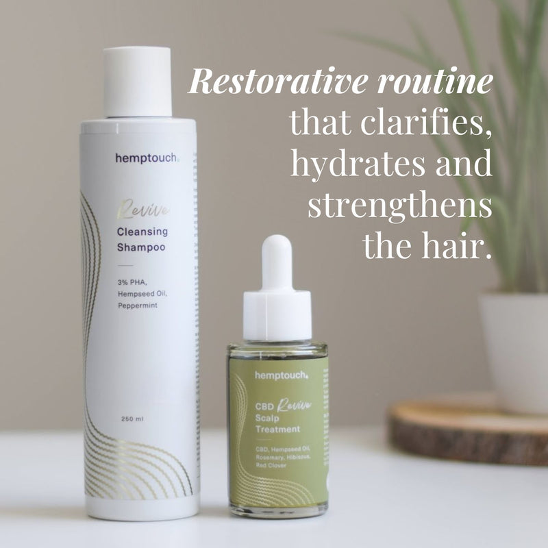 Hemptouch Revive cleansing shampoo 250 Milliliters extra image