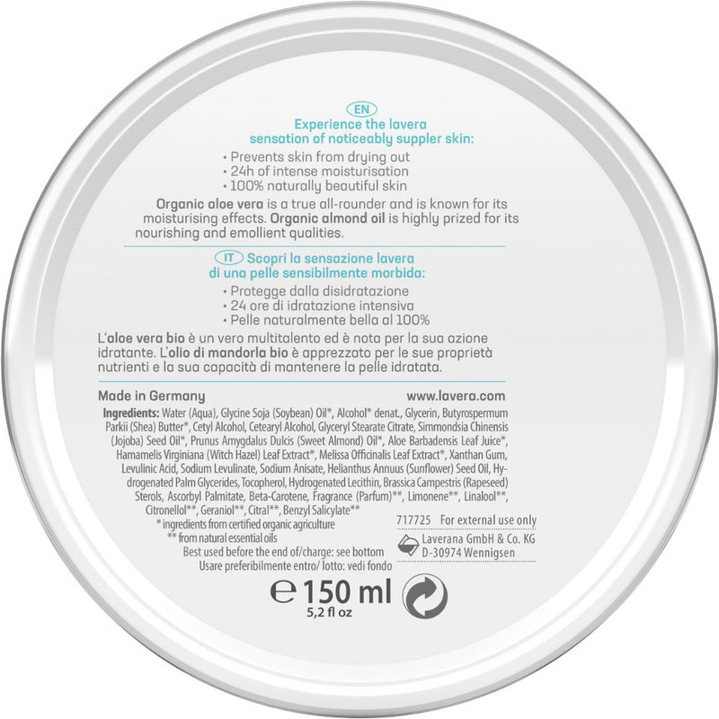 Lavera Basis Sensitiv crème multi-fonctions bio 150.00 Millilitres extra image