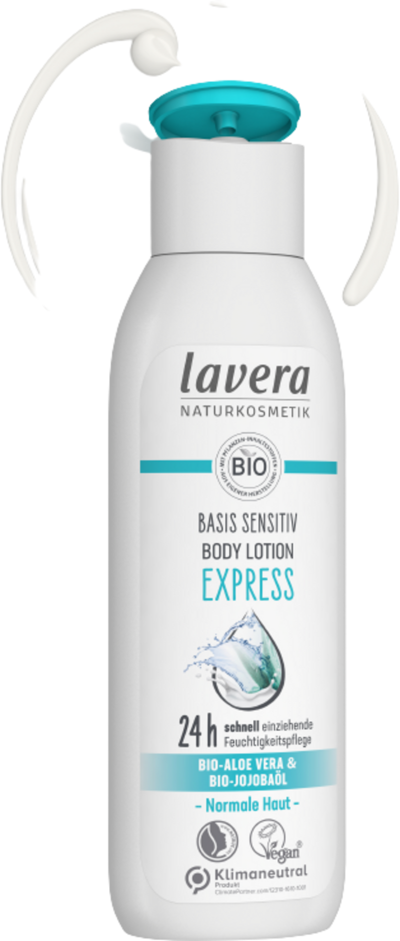 Lavera Basis Sensitiv lait corporel express bio 250,00 millilitres extra image