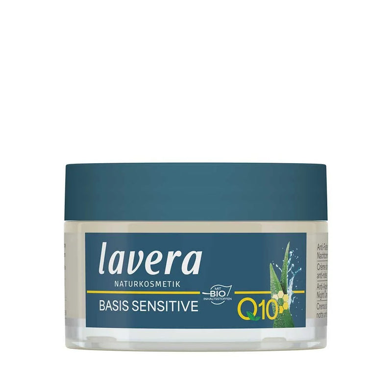 Lavera Basis Sensitive Q10 crème de nuit 50,00 millilitres extra image