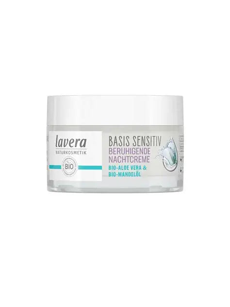 Lavera Basis Sensitive crème de nuit apaisante 50.00 Millilitres extra image