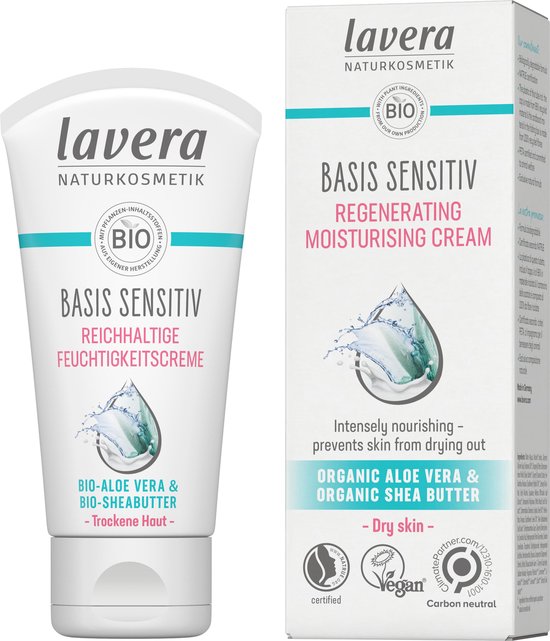 Lavera Basis Sensitive crème hydratante nourrissante 50 ml extra image