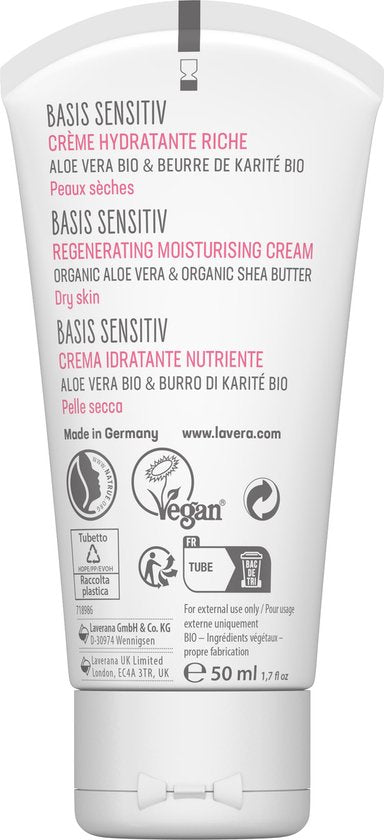 Lavera Basis Sensitive crème hydratante nourrissante 50 ml extra image