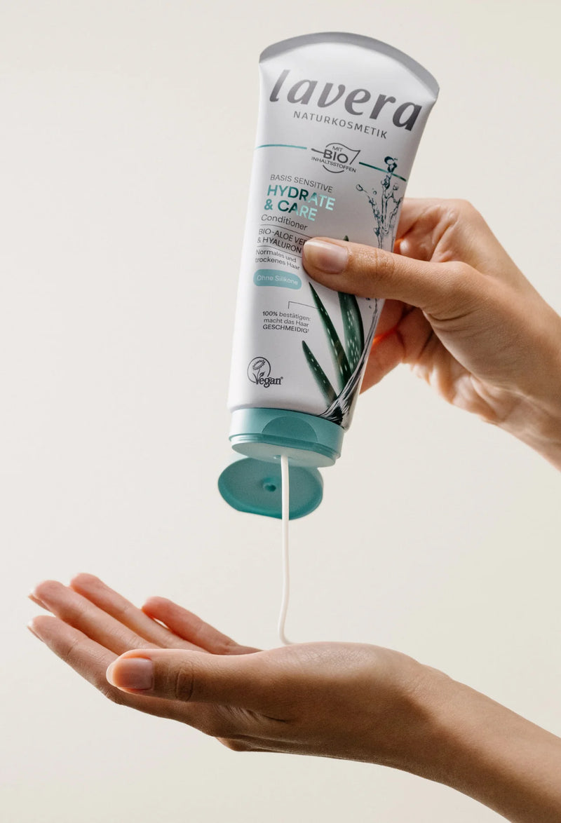 Lavera Conditioner Basis Sensitive Hydrate & Care 200.00 Milliliter extra image