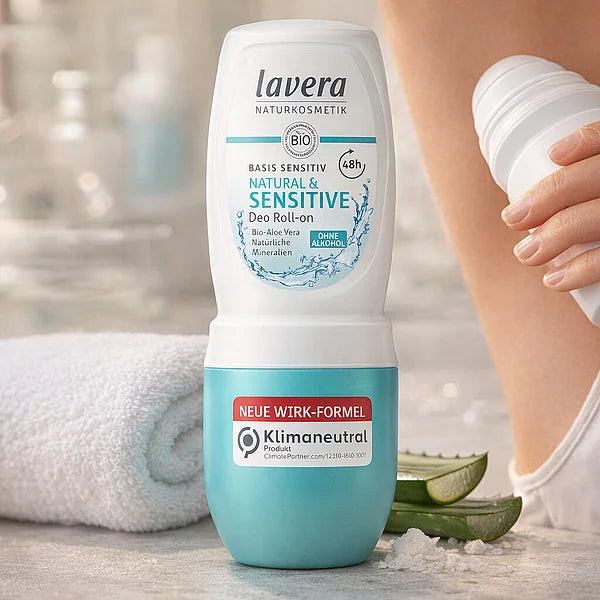 Lavera Déodorant roll-on basis sensitiv 50,00 millilitres extra image