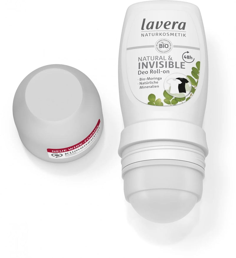 Lavera Déodorant roll-on naturel & invisible bio 50.00 Millilitres extra image