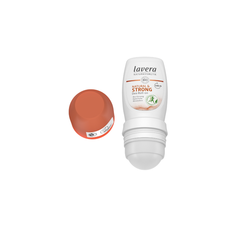 Lavera Déodorant roll-on natural & strong bio 50.00 Millilitres extra image