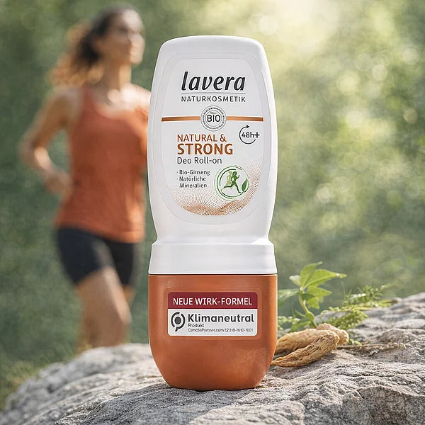 Lavera Déodorant roll-on natural & strong bio 50.00 Millilitres extra image