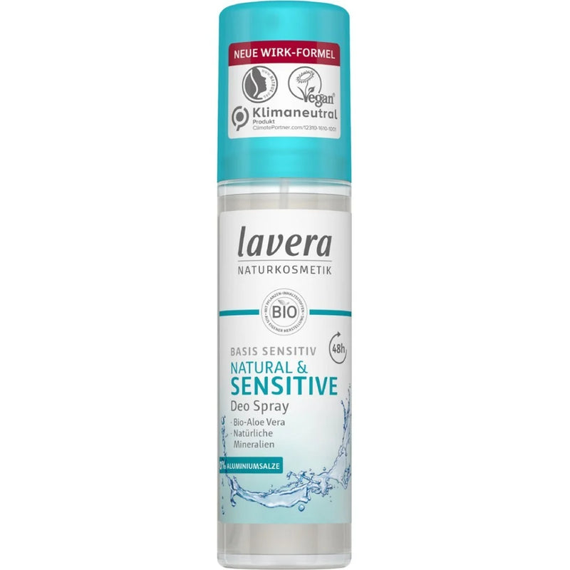 Lavera Déodorant spray basis sensitiv bio 75.00 Millilitres extra image