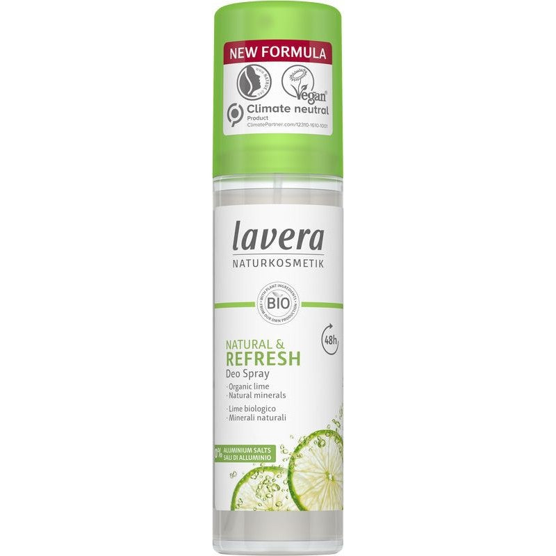 Lavera Déodorant spray naturel & fraîcheur bio 75.00 Millilitres extra image