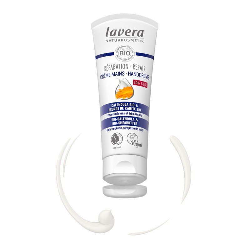 Lavera Crème réparatrice pour les mains bio 75.00 Millilitres extra image