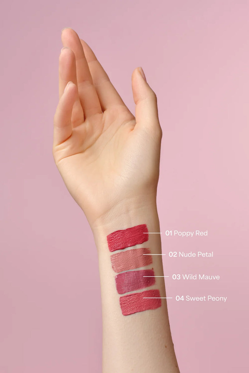 Lavera Lipstick liquid nude petal 02 organic 1.00 Piece extra image
