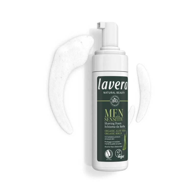 Lavera Men sensitiv mousse à raser bio 150 ml extra image