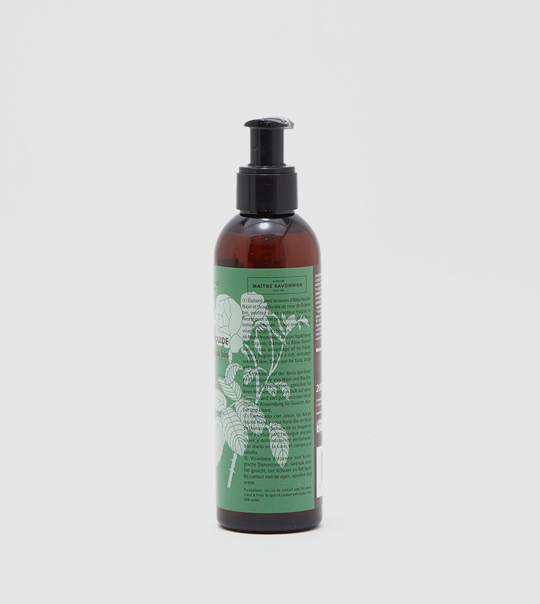 Najel Aleppo Zeep liquid Damascus pompfles 200.00 Milliliter extra image