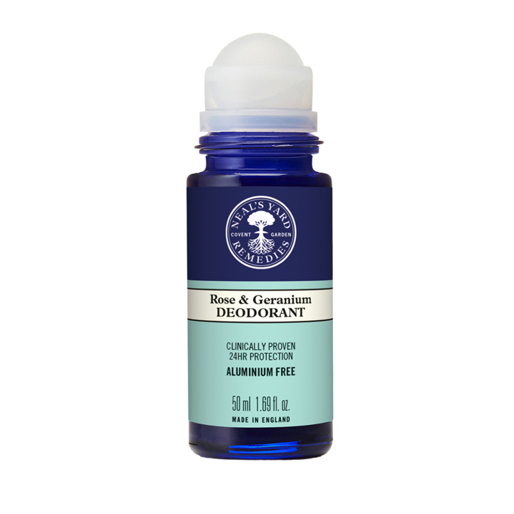 Neals Yard Remedies Rose & geranium roll on deodorant 50.00 Milliliter extra image