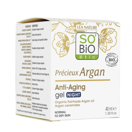 So Bio Etic Argan anti-aging night gel 40.00 Milliliter extra image