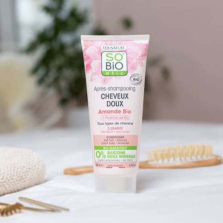 So Bio Etic Conditioner almond milk rice proteins 200.00 Milliliter extra image