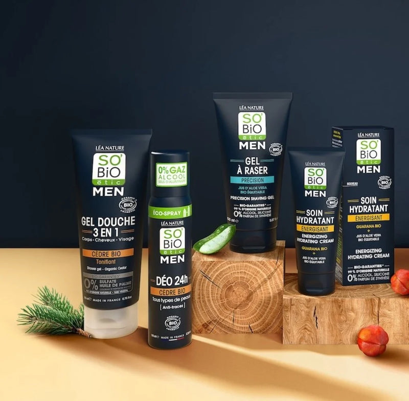 So Bio Etic For men aftershave gel aloe vera 100.00 Milliliter extra image