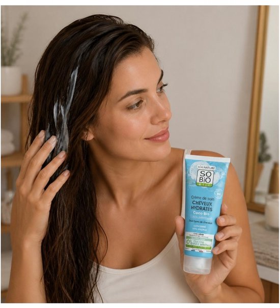 So Bio Etic Leave-in hair mask coconut hyaluronic acid 100.00 Milliliter extra image
