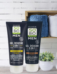 So Bio Etic Shower Gel for Men 3-in-1 Ginger 200.00 Milliliter extra image