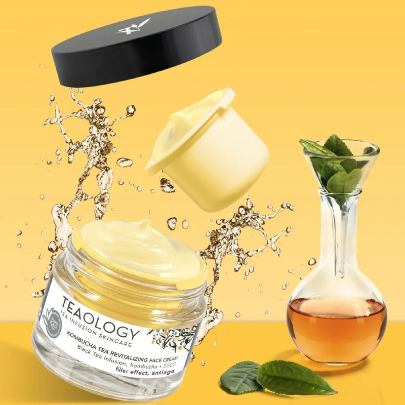 Teaology Kombucha tea revitalizing face cream 50.00 Milliliter extra image