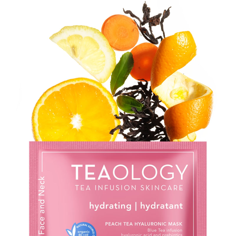 Teaology Peach Tea Hyaluronic Mask 21 Milliliter extra image