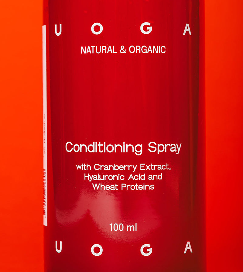 Uoga Uoga Conditioning spray hyaluronic cranberry vegan 100 Milliliter extra image