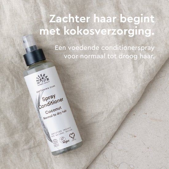 Urtekram Conditioner spray kokosnoot 250.00 Milliliter extra image