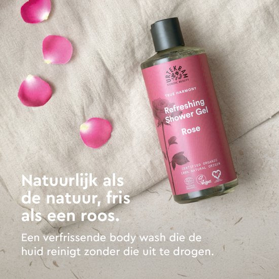 Urtekram Douchegel rozen 500.00 Milliliter extra image