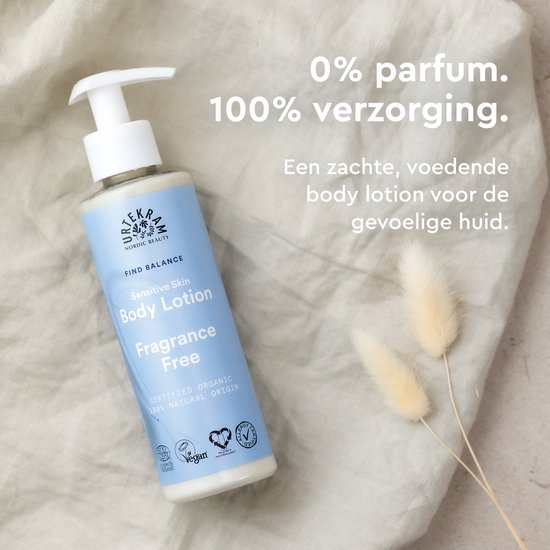 Urtekram Find Balance Body Lotion Sensitive Skin 245.00 Milliliter extra image