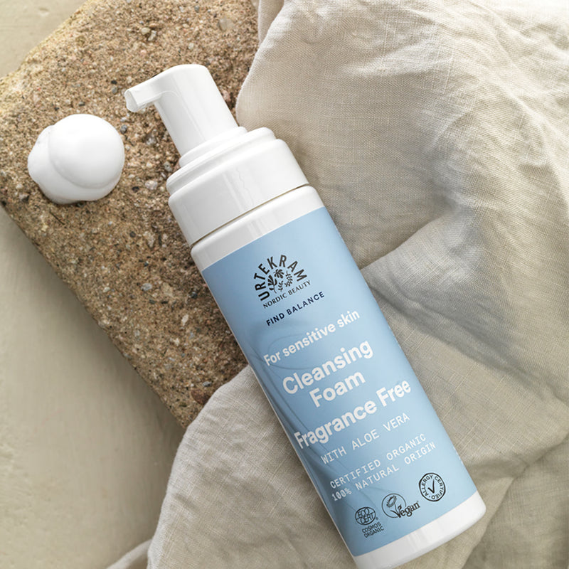 Urtekram Fragrance Free Reinigingsmousse – gevoelige huid 150.00 Milliliter extra image