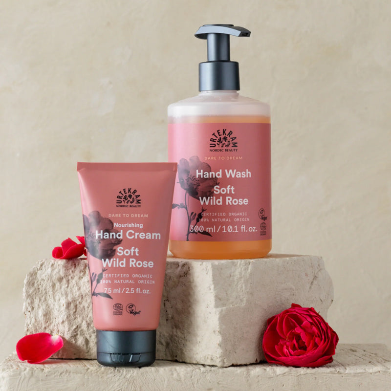 Urtekram Hand Soap Soft Wild Rose 300.00 Milliliter extra image