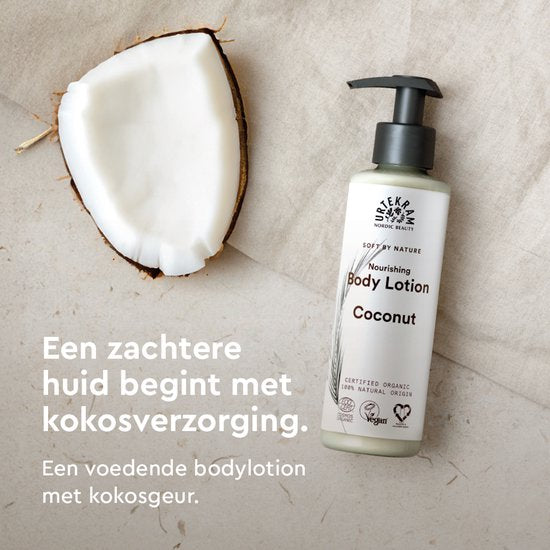 Urtekram Kokosnoot bodylotion 245.00 Milliliter extra image