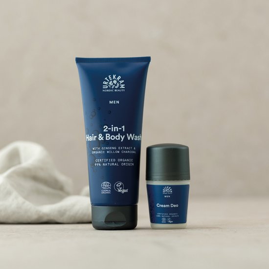 Urtekram Men haar en body wash 200.00 Milliliter extra image