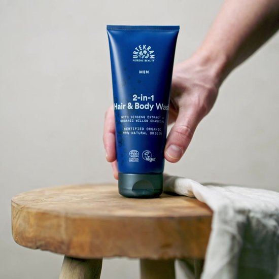 Urtekram Men haar en body wash 200.00 Milliliter extra image