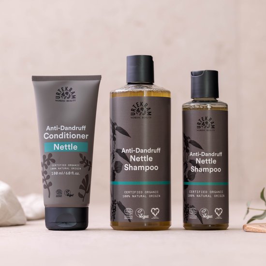 Urtekram Shampoo brandnetel dandruff 250.00 Milliliter extra image