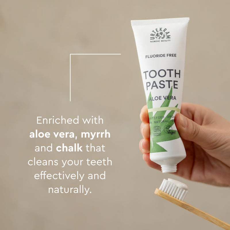 Urtekram Toothpaste aloe vera 75.00 Milliliter extra image