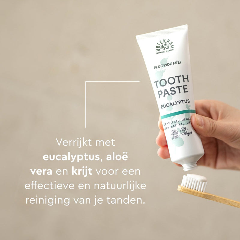 Urtekram Tandpasta eucalyptus 75.00 Milliliter extra image
