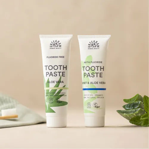 Urtekram Toothpaste mint fluoride 75.00 Millilitre extra image