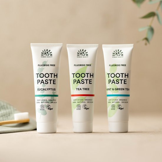Urtekram Toothpaste Tea Tree 75.00 Milliliter extra image