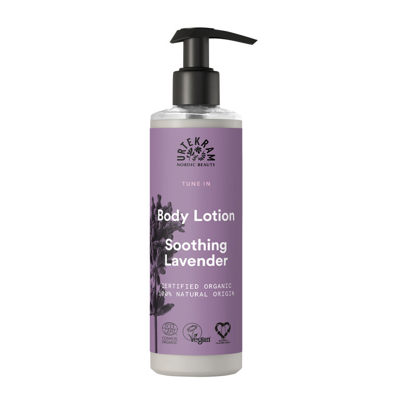 Urtekram Tune in soothing lavender bodylotion 245.00 Milliliter extra image