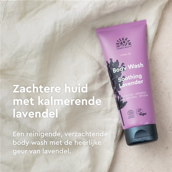 Urtekram Tune In Soothing Lavender Body Wash 200 Milliliter extra image