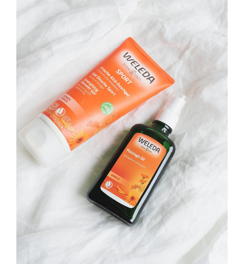 Weleda Arnica sport douchegel 200.00 Milliliter extra image