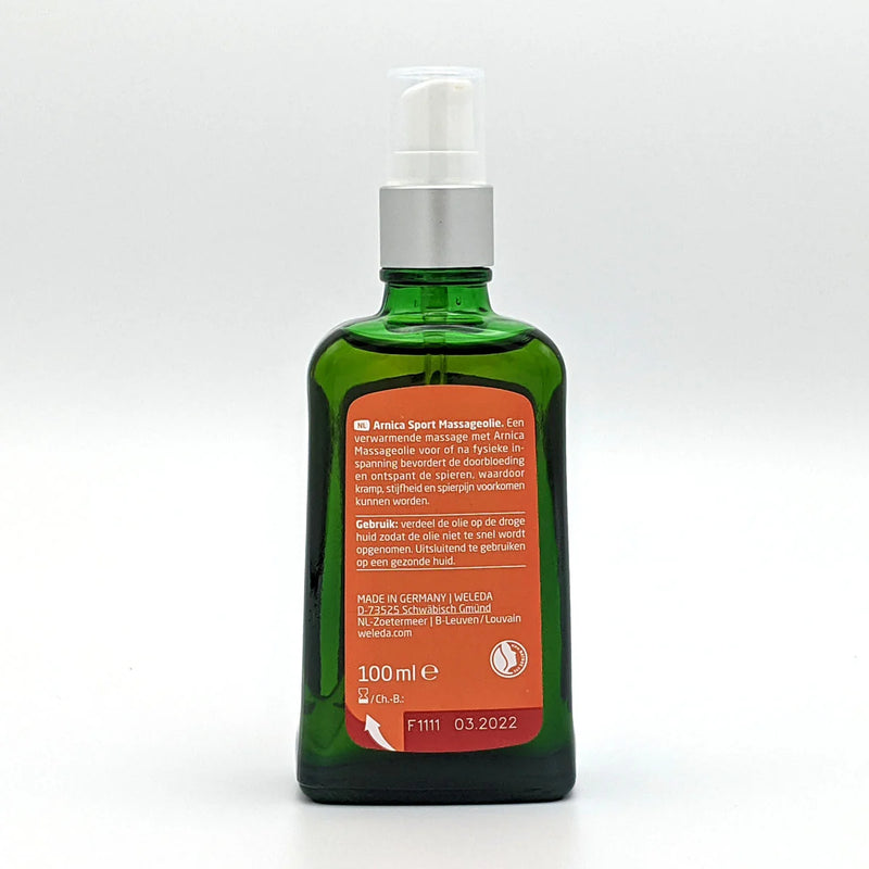 Weleda Arnica Sport Massage Oil 100.00 Milliliter extra image