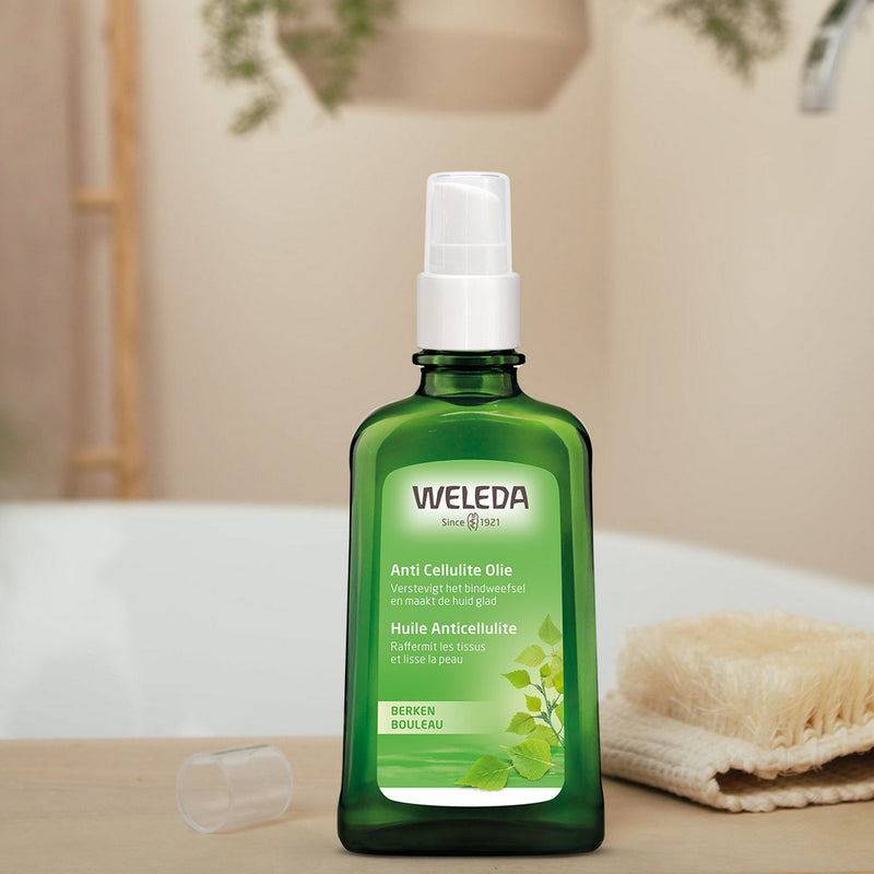 Weleda Berken anti cellulite olie 100.00 Milliliter extra image