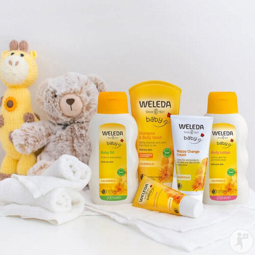 Weleda Calendula baby verzorgende olie 200.00 Milliliter extra image
