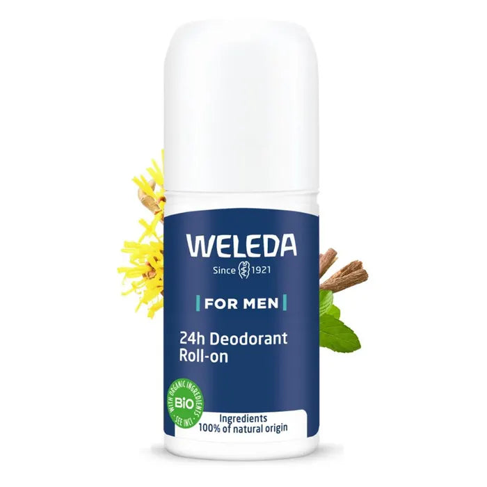 Weleda Deodorant men roll on 24h 50 Milliliter extra image
