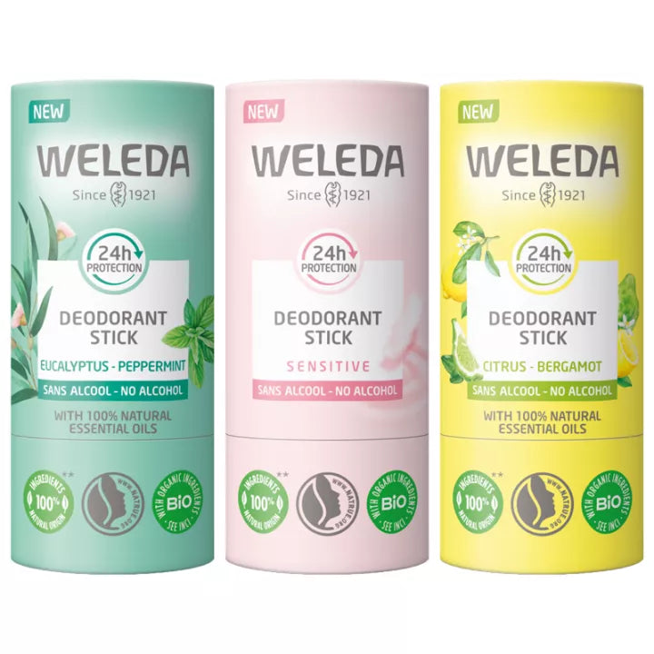 Weleda Citrus + Bergamot 24H Deodorant Stick 50.00 Grams extra image