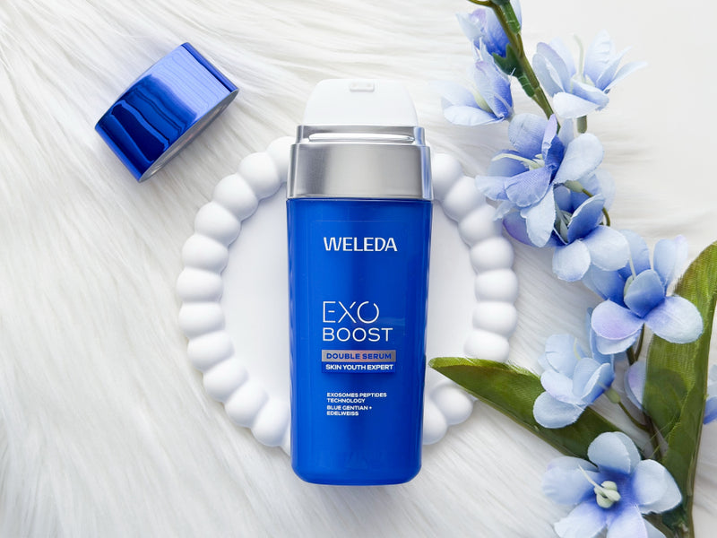 Weleda Exo boost double serum blauwe gentiaan 30.00 Milliliter extra image